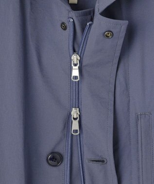 J.PRESS MEN 【MECHANICAL】【ハイパワーストレッチ / 撥水】ドライビングジャケットブルゾン ダルブルー系