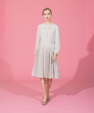 TOCCA 【洗える！】SYMPHONY ドレス ベージュ系