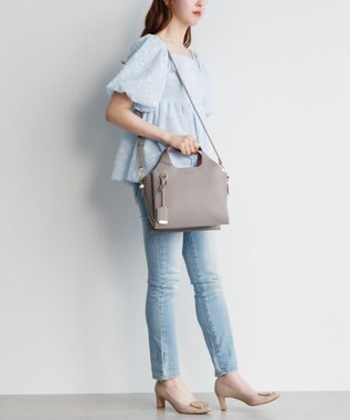 ACE BAGS & LUGGAGE Jewelna Rose アテナ ハンドバッグ ミドルサイズ 16321 ジュエルナローズ グレージュ