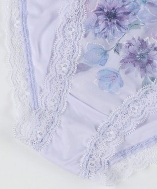 WACOAL ショーツ 【ハグするブラ】 BXB478とペア はきこみ丈あさめ やわらかく伸びる(バック) レディース PXB178 /ワコール パープル