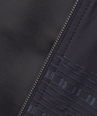 JOSEPH HOMME レボソエンブロイダリー　ジップアップブルゾン ブラック系