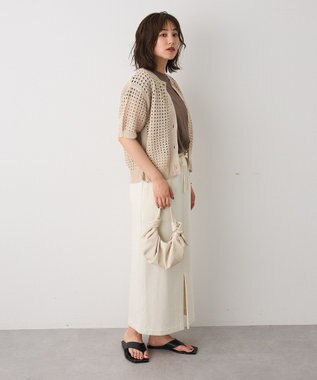 CRAFT STANDARD BOUTIQUE カットソーIラインスカート Ivory