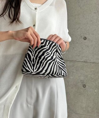  ジャカードポーチ