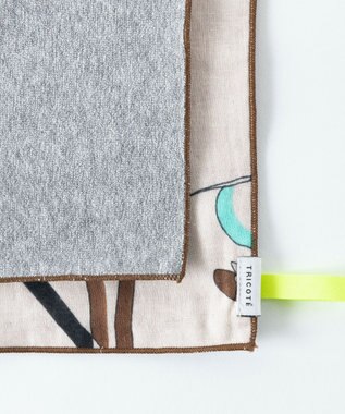 TRICOTE CUT RIBBON HANDKERCHIEF 82BEIGE