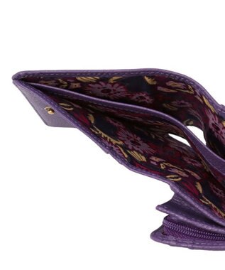 ANNA SUI ノヴァ BOX二つ折り財布 パープル