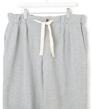 J.PRESS YORK STREET 【UNISEX】裏毛ワイドスウェットパンツ ライトグレー系