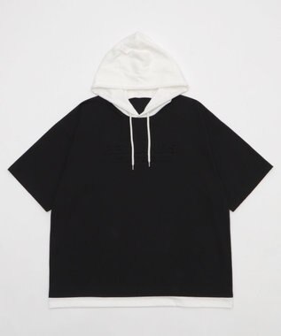 WEGO 【接触冷感/ユニセックス着用ITEM】エンボスロゴグラフィックTPK（SS） ブラック