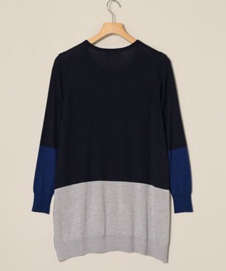 ONWARD Reuse Park 【自由区】ニット春夏 ネイビー