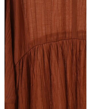 Green Parks ＢＰ　ボリュームスリーブチュニック Brown