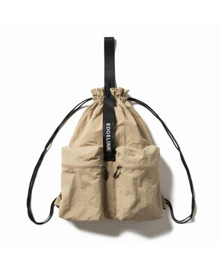 ACE BAGS & LUGGAGE EDGELINK ナムパック ポケッタブルナップサック 60192 エッジリンク ベージュ