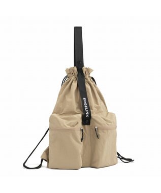 ACE BAGS & LUGGAGE EDGELINK ナムパック ポケッタブルナップサック 60192 エッジリンク ベージュ