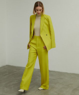 BEIGE， BLAISE / ストレートパンツ Chartreuse