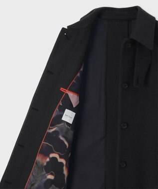 Paul Smith Field Flowers ステンカラーコート ブラック