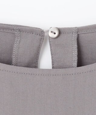 ANY 【洗濯機可能/接触冷感/UVケア】清涼リラックスブラウス グレー