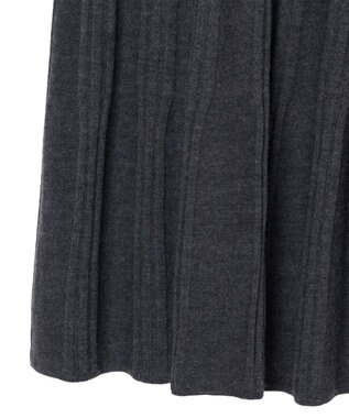 JOSEPH 【洗える】メリノウールリブ　ニットスカート Smoke