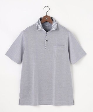 JOSEPH ABBOUD 【愛されて21年！オーガニックコットン使用】ダディ ポロシャツ ダルブルー系