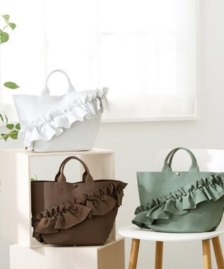 ROOTOTE 3715【ルートート】EU.デリ.ルフルラッフル-B 04：チョコ