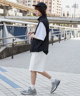 WEGO 【ウエストゴム】ヘビーウェイトカットイージーショーツ ホワイト