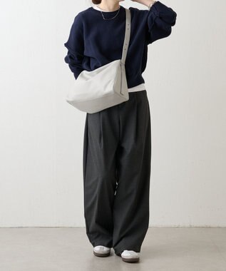 russet トライアングルショルダーバッグ(CE-1675) L.Gray