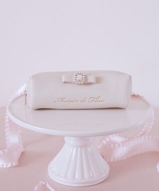 Maison de FLEUR ピンクマニアロングポーチ