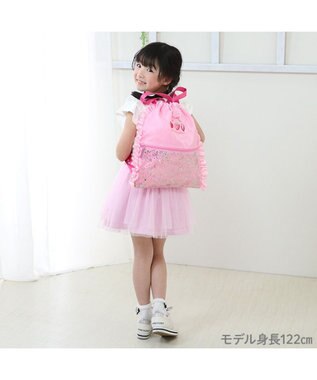 Mother garden マザーガーデン フリル ナップサック  キッズ リュック 《ユニコーン/野いちご》 野いちご