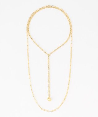 GRACE CONTINENTAL アンカーチェーンネックレス ゴールド