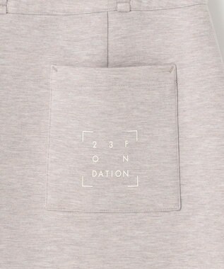 23区GOLF 【23Fondation/WOMEN】スクエアスカート ベージュ系