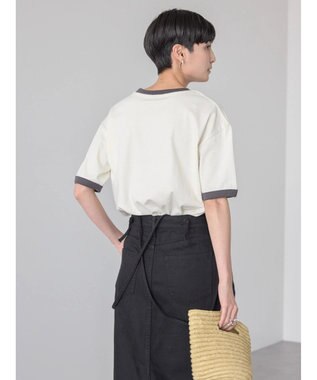 AMERICAN HOLIC リンガーロゴプルオーバー① Ivory