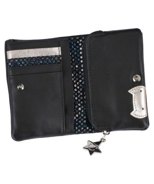 tsumori chisato CARRY きら星スター 2つ折り財布 ブラック
