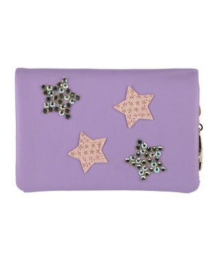 tsumori chisato CARRY きら星スター 2つ折り財布 ラベンダー