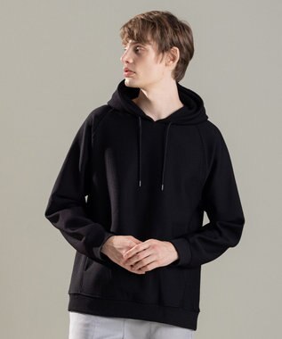 JOSEPH HOMME メッシュボンディング　パーカー ブラック系