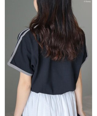 AMERICAN HOLIC ラインＴシャツ　Ｂｌａｃｋ／Ｄｉｓｎｅｙ Black