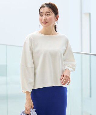 ANY L 【洗濯機可/5色展開】サカリバランタンスリーブプルオーバー オフ