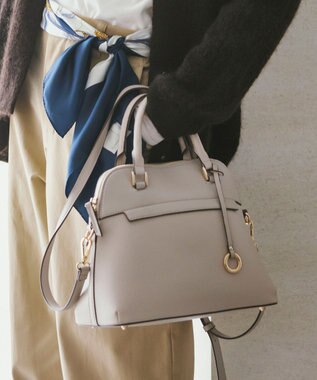  【ショルダーベルト付き】ボストンハンド バッグ