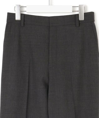 23区 L 【洗える】TWマットクロス スティック パンツ グレー系