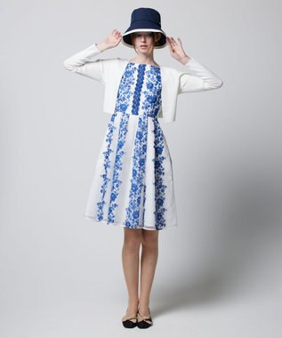 TOCCA 【消臭＆洗える！】HEPATICA GARDEN ドレス ブルー系7