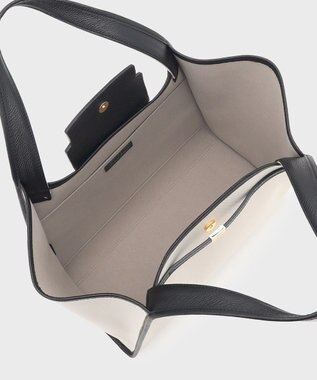 GRACE CONTINENTAL フラップトートバッグ ホワイト