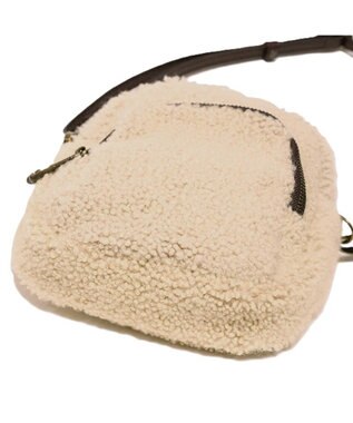 Regalo Felice 【リアルファー / お財布機能付き】ポシェット / REGALO BE(ベージュ)