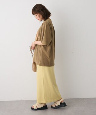 CRAFT STANDARD BOUTIQUE カットソーIラインスカート Yellow