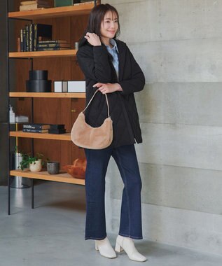 Tiaclasse 【安田美沙子さん着用・新色追加】中綿キルティングコート ブラック