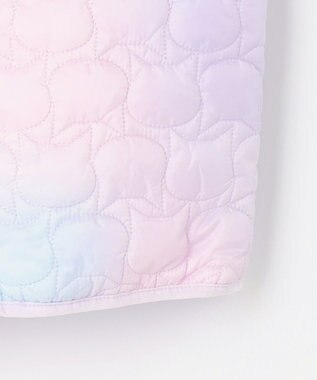 ANY KIDS 【ドッキング可能】ネコキルトブルゾン レインボー