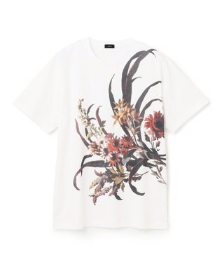 JOSEPH HOMME ピクセルフラワープリント　Ｔシャツ ホワイト系