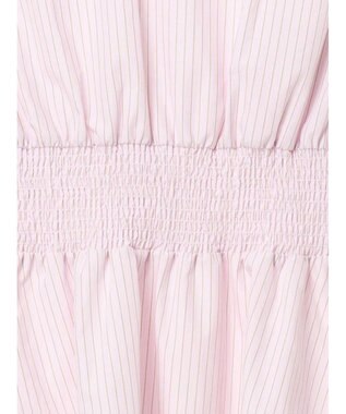 Te chichi ペプラムシャーリングシャツブラウス ピンク