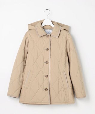 J.PRESS LADIES S 【2way】プレミアムBasic キルティング コート ベージュ系