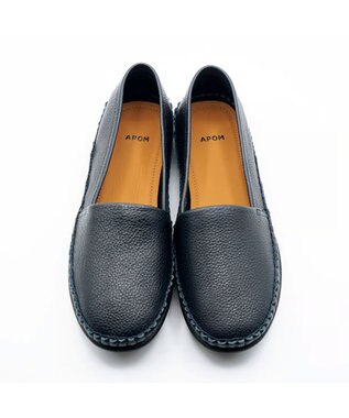 APOM アンライニングモカシン15 ネイビー