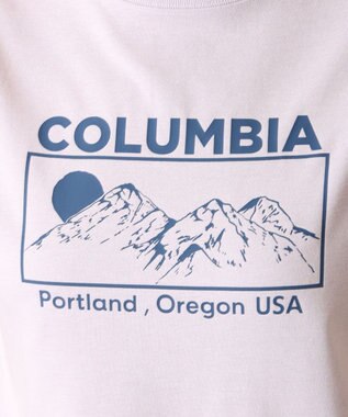 Columbia Columbia/ ウィメンズヤハラフォレストショートスリーブTシャツ /コロンビア Lavender Pearl Mountain Graphic