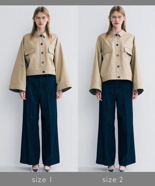 uncrave チノギャバジン ブルゾン ベージュ