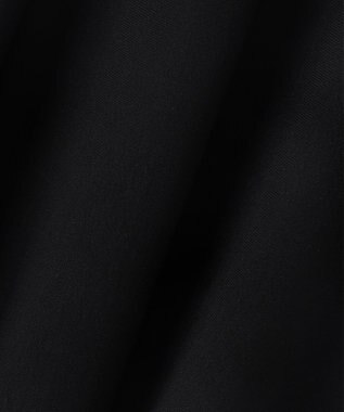 自由区 【カトリエムブーケ】Ruche フリルディテールニットドレス ブラック