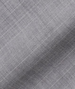 J.PRESS LADIES 【洗える】サイロウォッシャブル2wayストライプ ワイド パンツ グレーストライプ系1