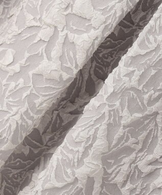 Feroux 【セットアイテム】ニット×ジャガードスカート セット ピンク系